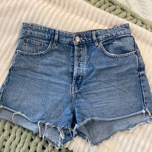 Zara denim shorts